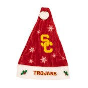 USC Trojans Snowflake Embroidered Santa Hat